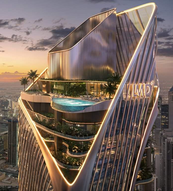 Presidential Full-Floor Office – Christian Rockefeller Tower, Sheikh Zayed Road, Dubai