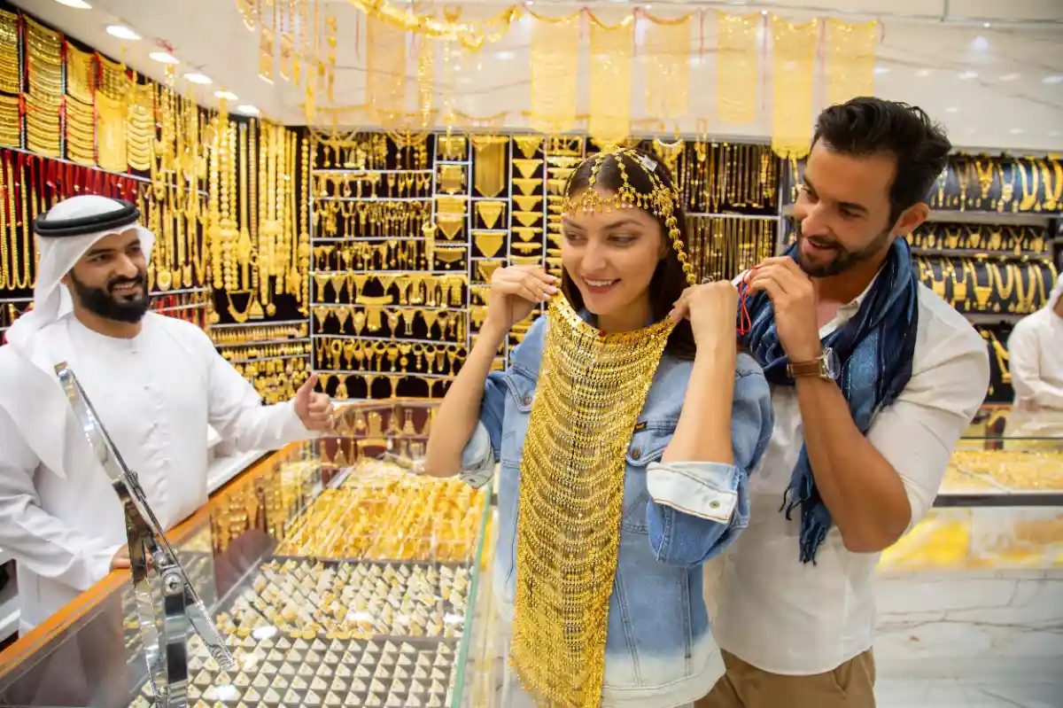 سوق طلای دبی، بازار سنتی طلا و جواهرات