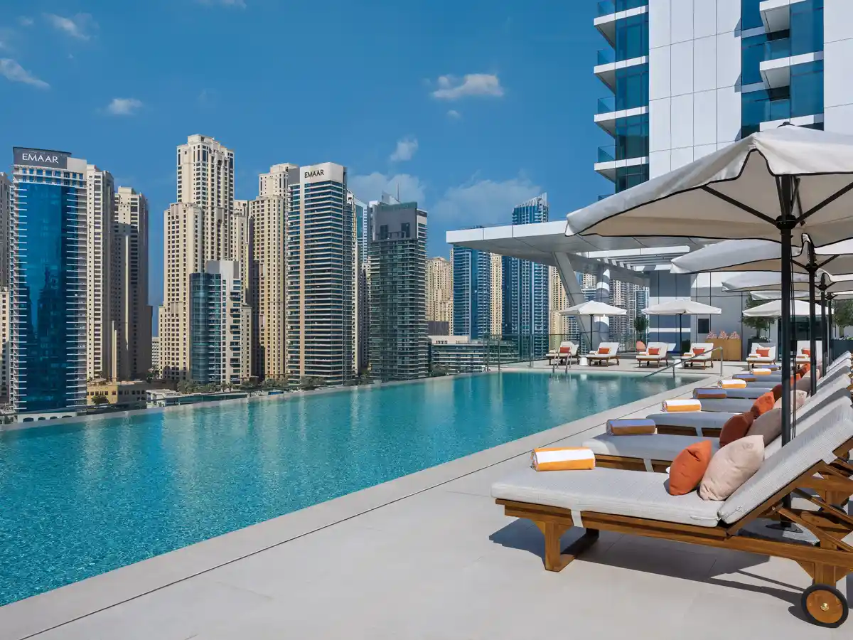 Luxury hotels and accommodations in Dubai Marina