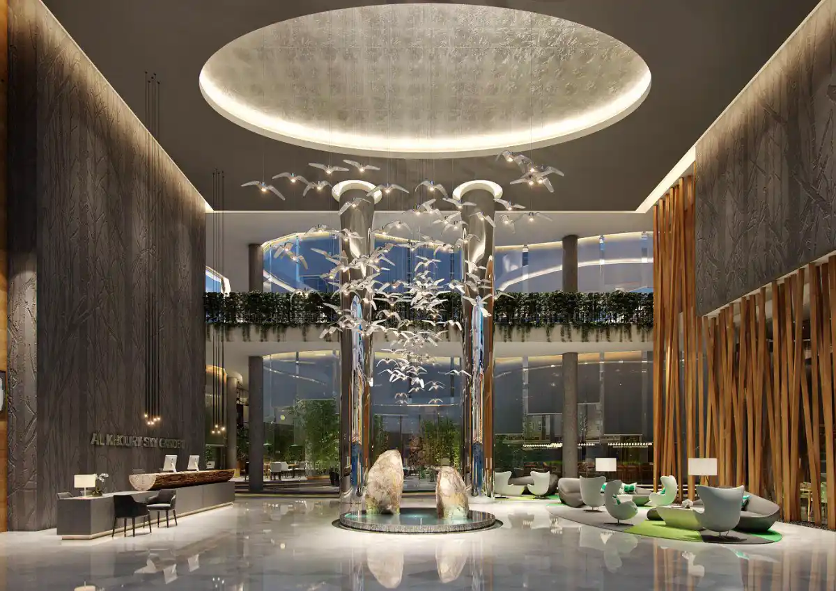 نحوه دسترسی به هتل الخوری اسکای گاردن