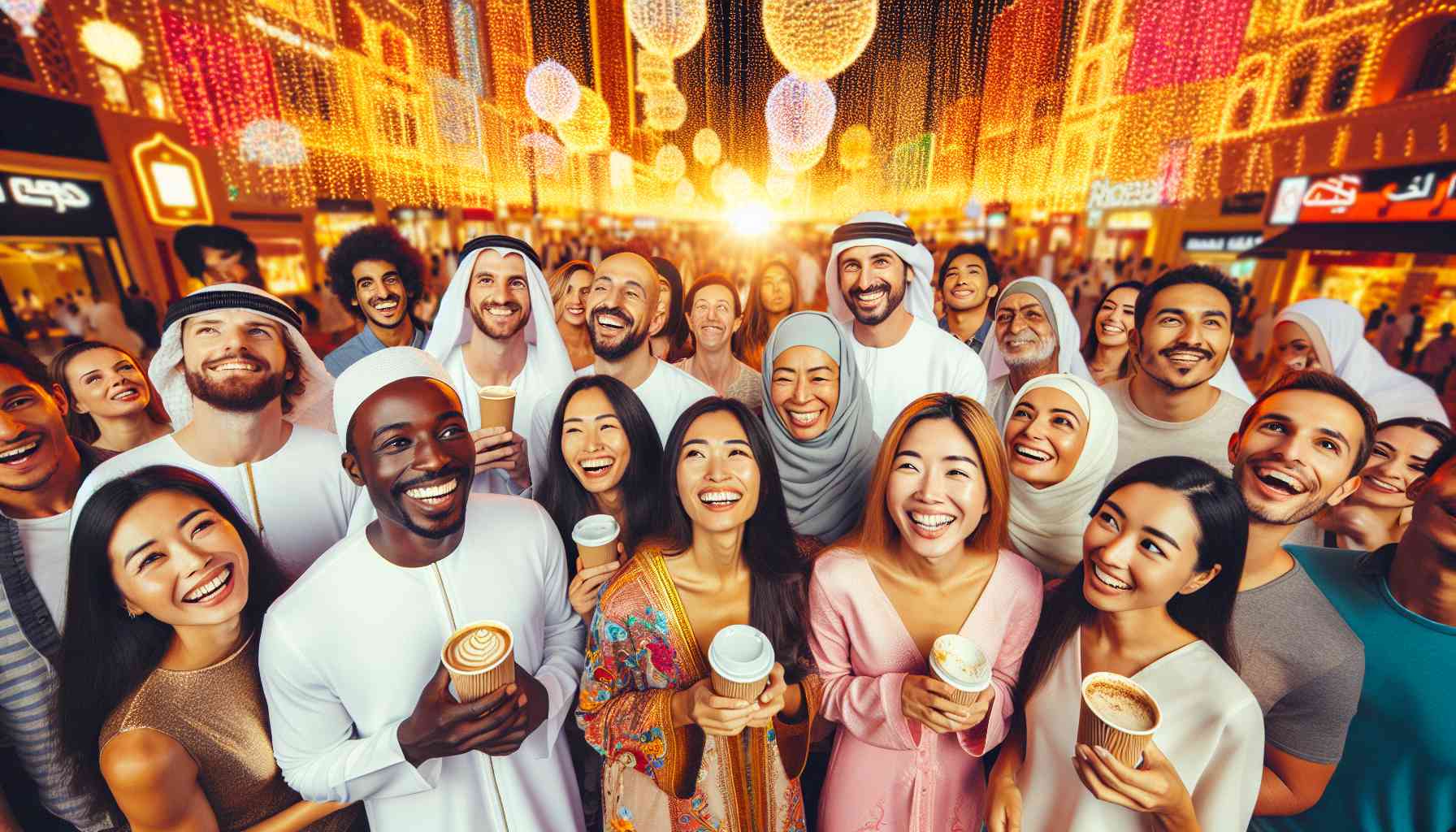 لذة القهوة المجانية في اليوم الوطني للإمارات: احتفال الوحدة في دبي
